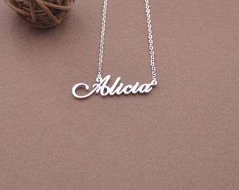 Custom Name necklace-handmade name chain-Christmas gift for new friend,Teacher