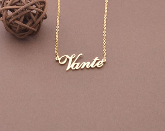 Gold Name necklace-my name necklace-Custom Name necklace for Mom-Christmas Gifts for my wife-unique gift