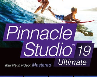 Pinnacle Studio 19 Ultimate Video Editing Screen Recording Lifetime Key