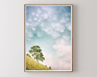 Dreamy Sky Landscape Printable Wall Art - Digital Download - Landscape wall art - Nature Prints - Boho Decor - Farmhouse Decor - Photography