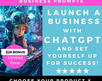 Launch a business with ChatGPT | PassiveIncome Prompts ChatGPT SEO Marketers Prompts ChatGPT Sidehustle ChatGPT Money Making Ideas